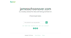 Desktop Screenshot of jamesschoonover.com