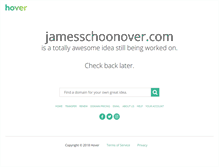 Tablet Screenshot of jamesschoonover.com